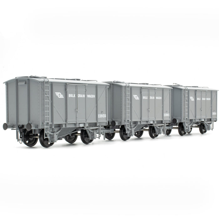 CIE Bulleid Bulk Grain Wagon - Grey (CIE Flying Snail era) - Pack 1